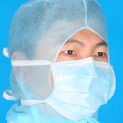 surgical nonwoven caps